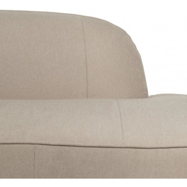 3 seater sofa asymmetric beige fabric 229cm IXIA IXIA - 8