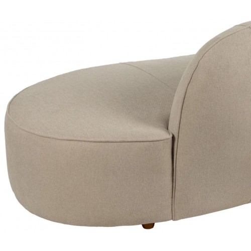 3 seater sofa asymmetric beige fabric 229cm IXIA IXIA - 10