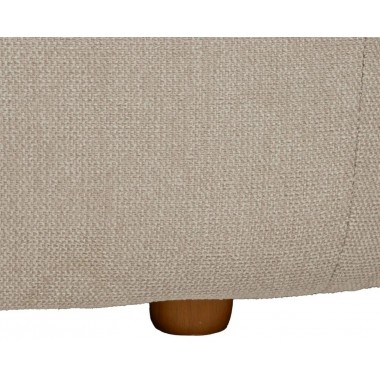 3 seater sofa asymmetric beige fabric 229cm IXIA IXIA - 12