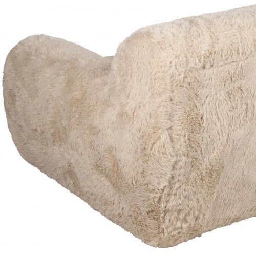 3 sitzsofa kunstfell beige 240cm IXIA IXIA - 11