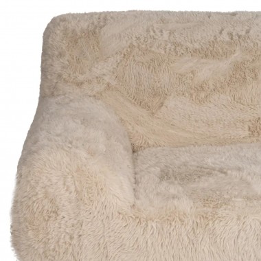 Sofa 2 seats fake beige fur 185cm IXIA IXIA - 6