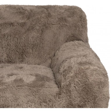 Faucet faux fur taupe 124cm IXIA IXIA - 6