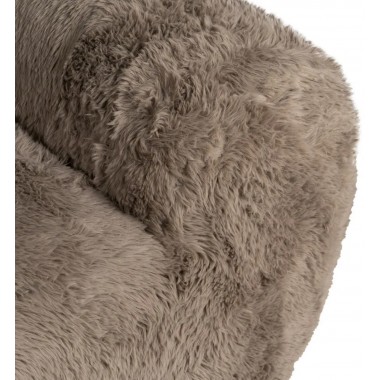 Faucet faux fur taupe 124cm IXIA IXIA - 8