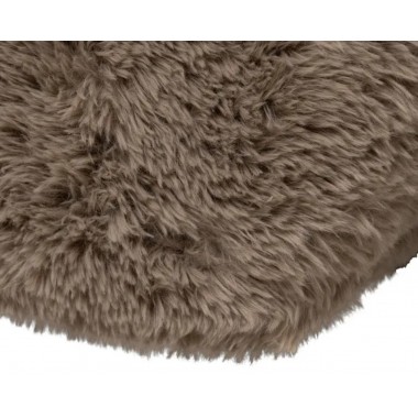 Faucet faux fur taupe 124cm IXIA IXIA - 11