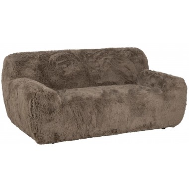 Sofa 2 asientos falso lunar de piel 185cm IXIA IXIA - 1