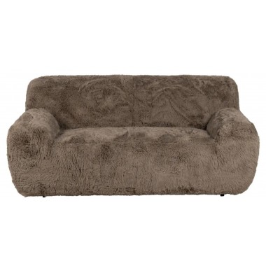 Sofa 2 Sitze falsch Pelz Mol 185cm IXIA IXIA - 4