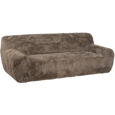 Sofa 3 lugares falso lunar de piel 240cm IXIA IXIA - 1