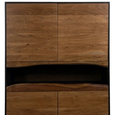 LED kast Acacia hout en metaal 147cm IXIA IXIA - 6