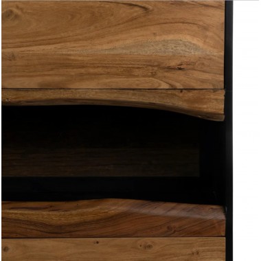 LED kast Acacia hout en metaal 147cm IXIA IXIA - 11