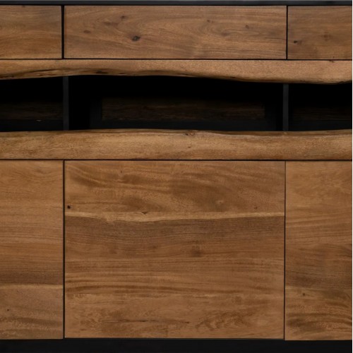 Acacia Holz und Metall LED Sideboard 180cm IXIA IXIA - 6