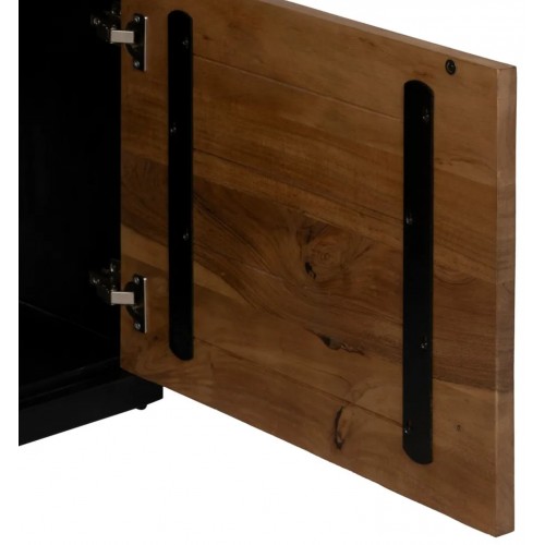 Acacia Holz und Metall LED Sideboard 180cm IXIA IXIA - 8