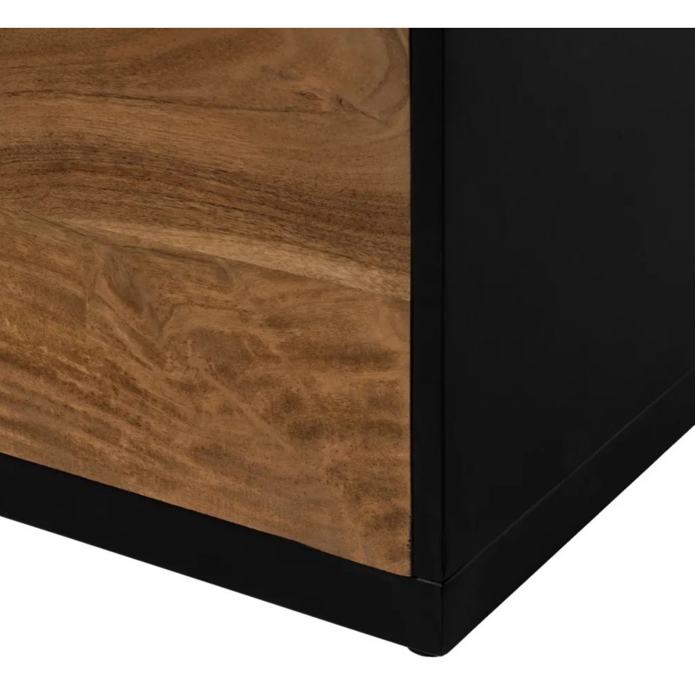 Acacia Holz und Metall LED Sideboard 180cm IXIA IXIA - 12