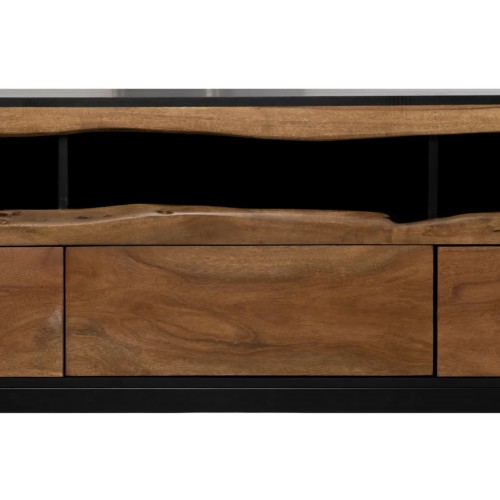 Acacia Holz und Metall LED TV Schrank 180cm IXIA IXIA - 7