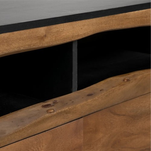 Acacia Holz und Metall LED TV Schrank 180cm IXIA IXIA - 9