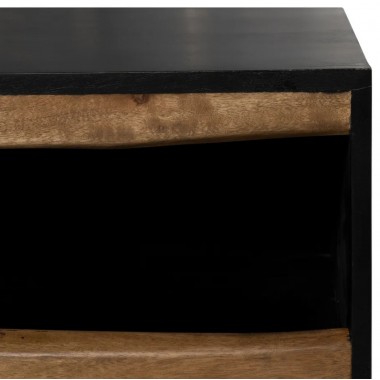 Acacia Madera y gabinete de TV LED de metal 180cm IXIA IXIA - 11