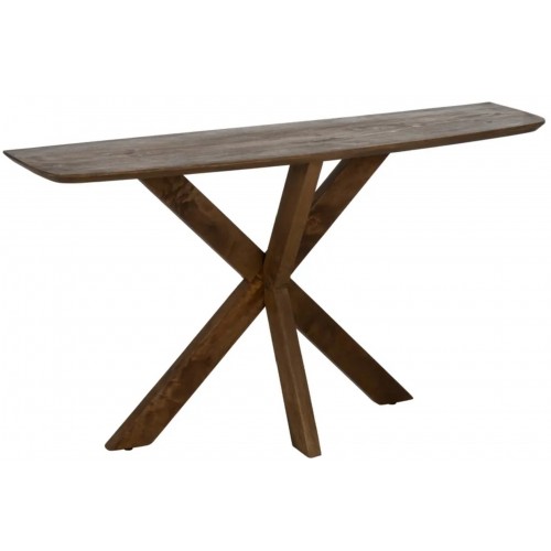 Console legno di mango piedi albero incrociato legno 130cm IXIA IXIA - 2