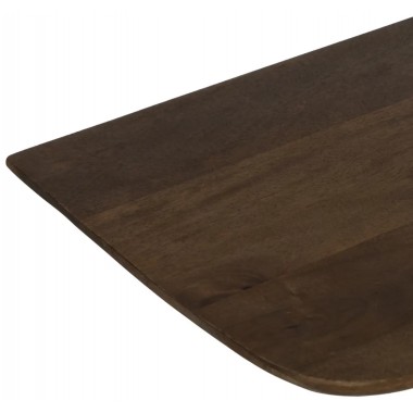 Consola pie de mango madera cruzó madera 130cm IXIA IXIA - 3