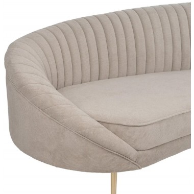 Sofa 3 Plätze Taupe Stoff Golden Fee 247cm IXIA IXIA - 4