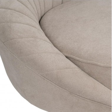 Sofa 3 Plätze Taupe Stoff Golden Fee 247cm IXIA IXIA - 8