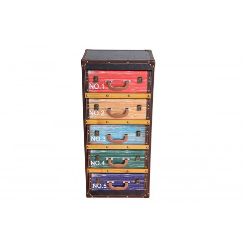 Colourful comfort 5 MARCO drawers SOCADIS - 1