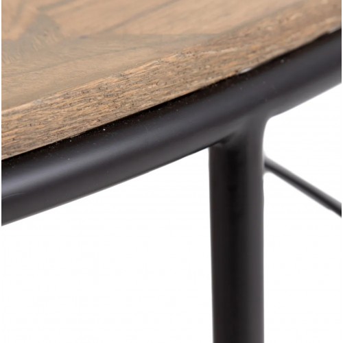 Mesa de centro natural redonda Ø120cm Ketan IXIA - 4