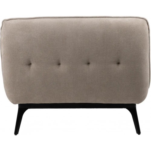 Silla Longue Moderne Taupe 168cm IXIA IXIA - 4