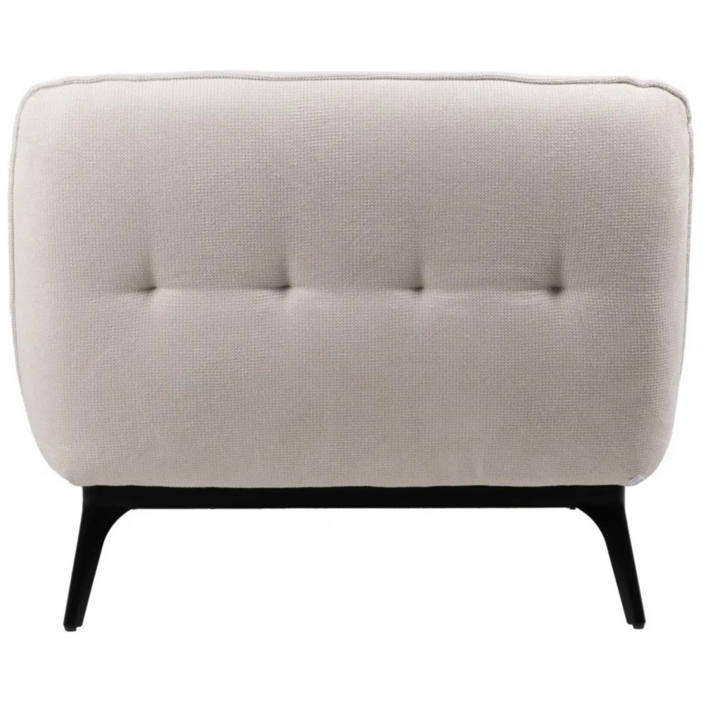 Chaise Longue Moderne Blanc Crème 168cm IXIA IXIA - 12
