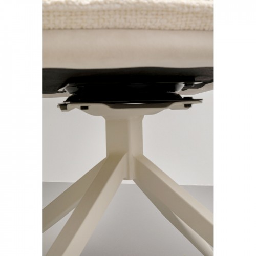 Sessel weiße Creme HILLA Kare design - 4