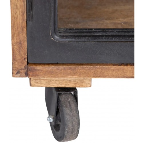 Manguier Wood Sideboard en Castors 160cm IXIA IXIA - 5