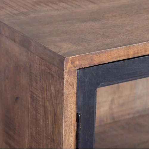 Manguier Holz Sideboard auf Rollen 160cm IXIA IXIA - 9