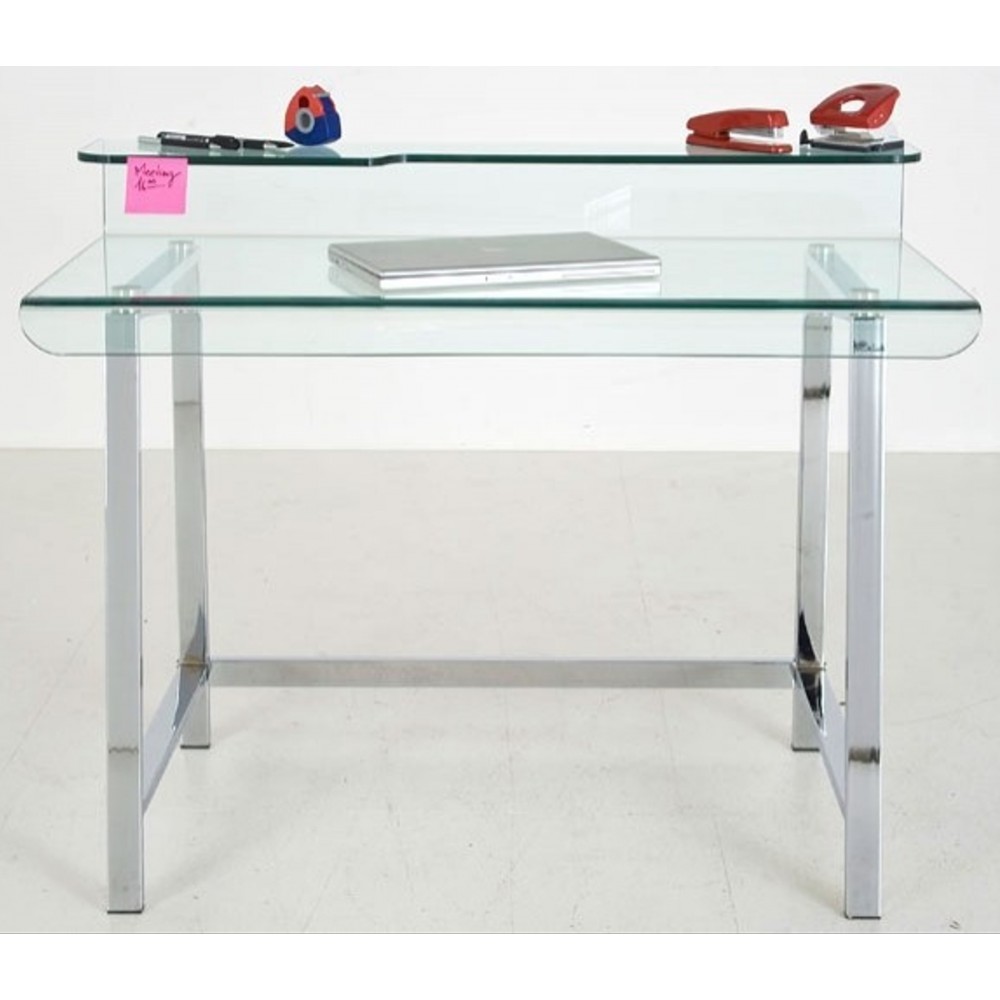 Diseño de vidrio escritorio VISIBLE CLEAR 110cm Kare Design Kare design - 3