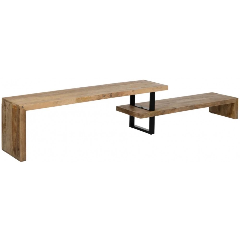 Muebles de TV mango madera y metal 265cm IXIA IXIA - 1
