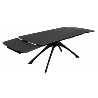 Mesa extensible gris oscuro Pies de cerámica Metal 180-260 cm IXIA IXIA - 4