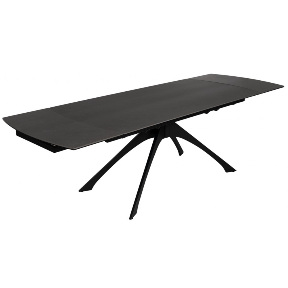 Extendable table dark grey Ceramic feet Metal 180-260 cm IXIA IXIA - 5