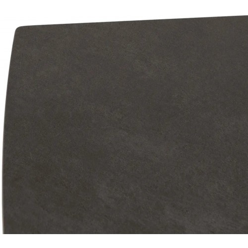 Ausziehbarer Tisch dunkelgrau Keramik Füße Metall 180-260 cm IXIA IXIA - 7