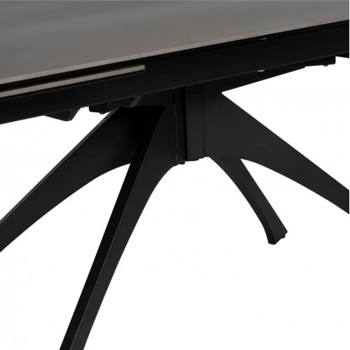 Ausziehbarer Tisch dunkelgrau Keramik Füße Metall 180-260 cm IXIA IXIA - 13