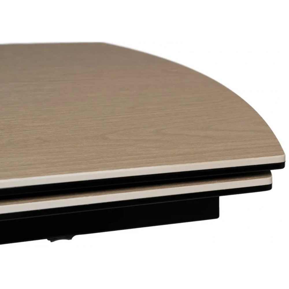 Ausziehbarer Tisch Keramik Aussehen Holzfuß Metall 180-260 cm IXIA IXIA - 12