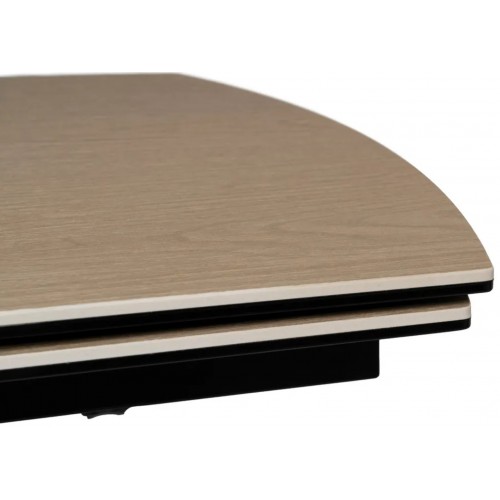 Ausziehbarer Tisch Keramik Aussehen Holzfuß Metall 180-260 cm IXIA IXIA - 12