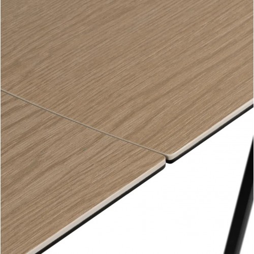Ausziehbarer Tisch Keramik Aussehen Holzfuß Metall 180-260 cm IXIA IXIA - 8