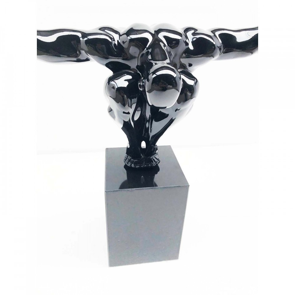 Statue athlète noir 75cm KARE DESIGN Kare design - 8
