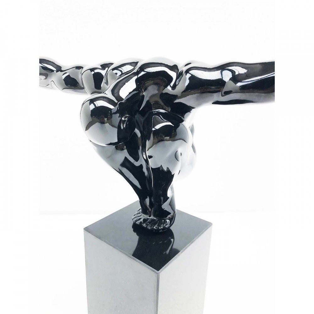 Statue athlète noir 75cm KARE DESIGN Kare design - 5