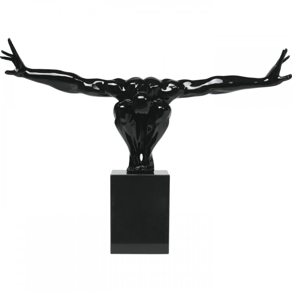 Statue athlète noir 75cm KARE DESIGN Kare design - 1
