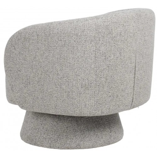 Fauteuil de salon en tissu Gris Clair NOBU IXIA IXIA - 4