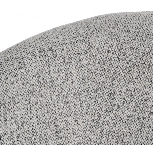 Silla de salón en tejido gris claro NOBU IXIA IXIA - 6