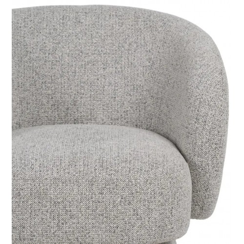 Fauteuil de salon en tissu Gris Clair NOBU IXIA IXIA - 7