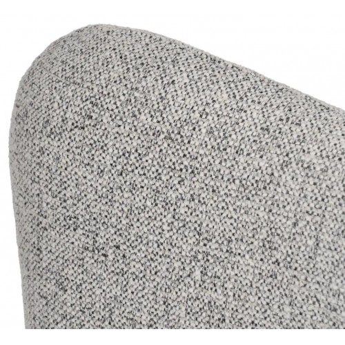 Silla giratoria en tejido gris claro LUNARA IXIA IXIA - 8