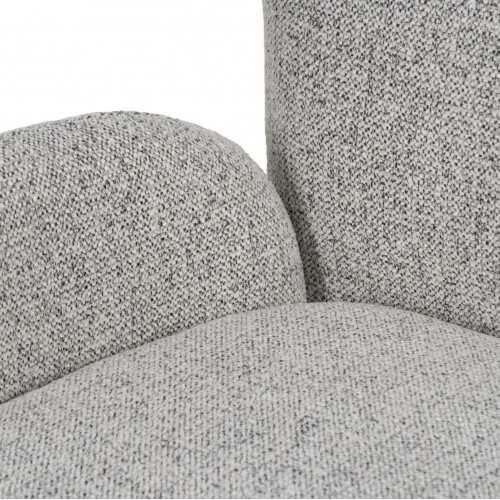 Silla giratoria en tejido gris claro LUNARA IXIA IXIA - 9