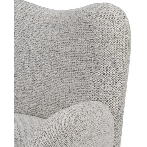 Silla giratoria en tejido gris claro LUNARA IXIA IXIA - 10