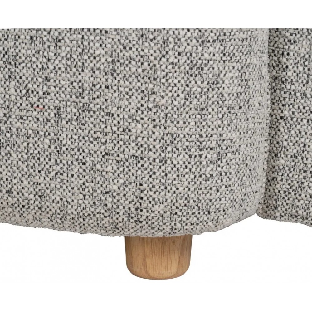 Fauteuil club en tissu Gris Clair BOLMA IXIA IXIA - 10