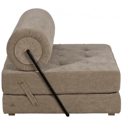 Cabrio Sofa Stoff beige 101cm ROLLY IXIA IXIA - 6